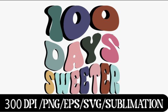 100 Days of School PNG Sublimation, Girl