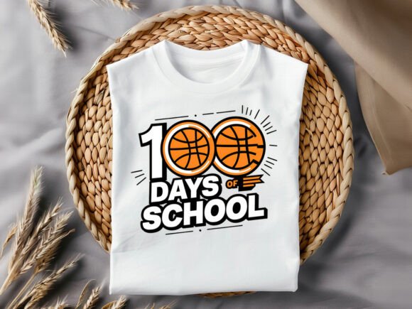 100 Days SchoolT-Shirt Design Graphics