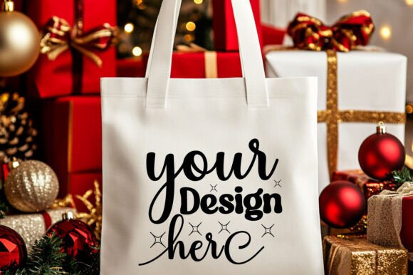 Christmas Tote Bag Mockup 3 Review