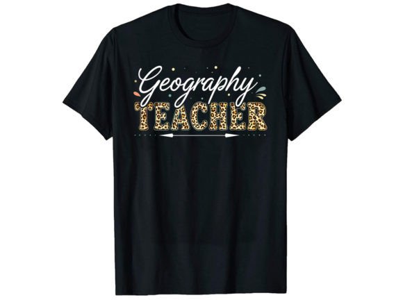 Geography Teacher T-Shirt Design
