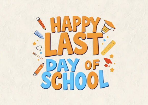 Happy Last Day of School T-Shirt Design Graphics