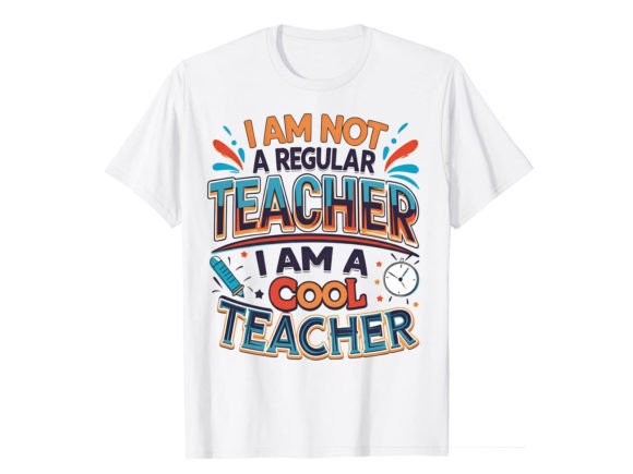 I Am Not a Reguler Teacher T-Shirt Graphics