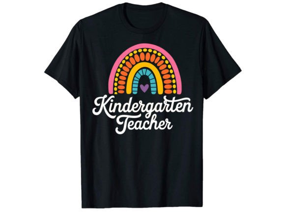 Kindergarter Teacher T-Shirt Design