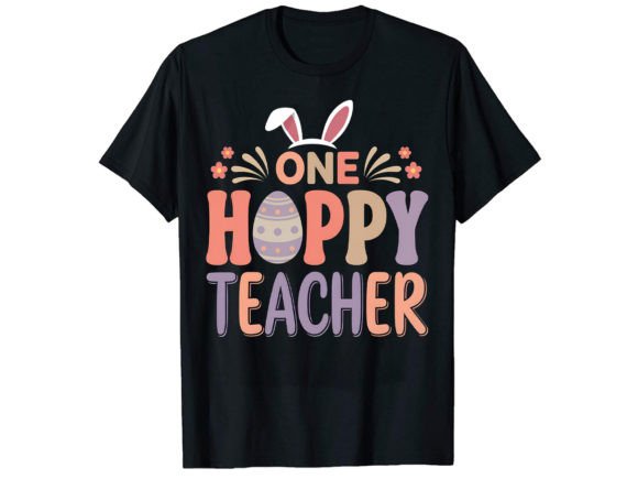 One Happy Teacher T-Shirt Design