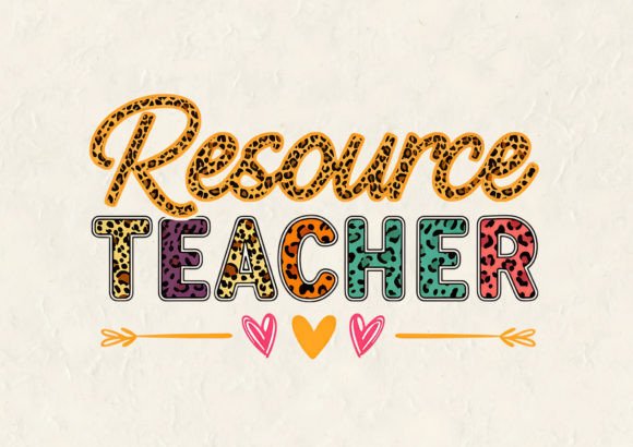 Resource Teacher T-Shirt Design