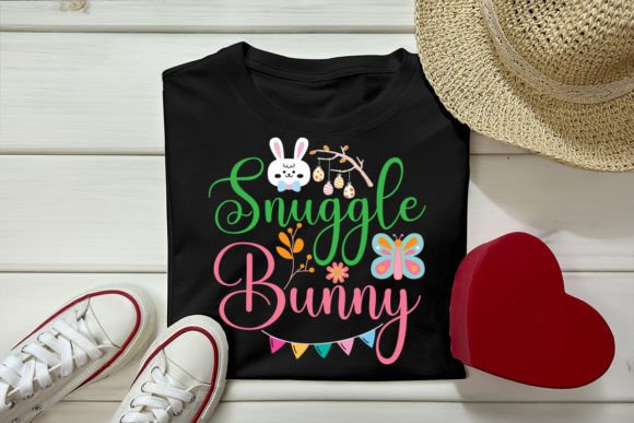 Snuggle Bunny SVG Design for T-Shirt Graphics